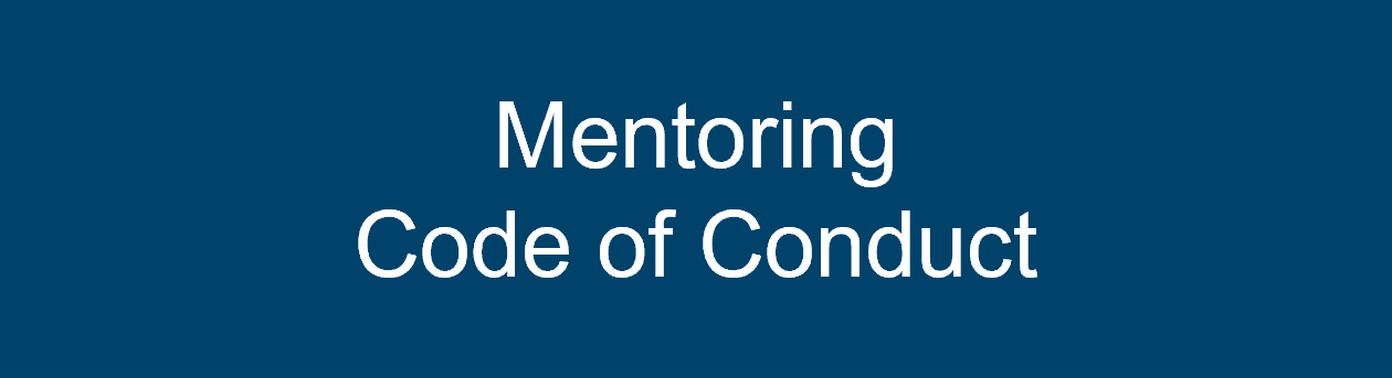 Mentoring code of conduct